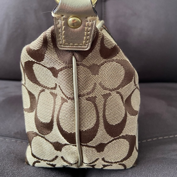 COACH Mini Signature Logo Handbag - Picture 3 of 7